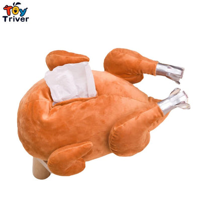 Plushie Novelty Roasted Turkey Tissue Dispenser - Plushie Produce