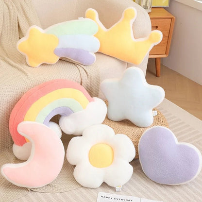 Gối Ném Marshmallow Nhung Pastel, 23 Thiết Kế