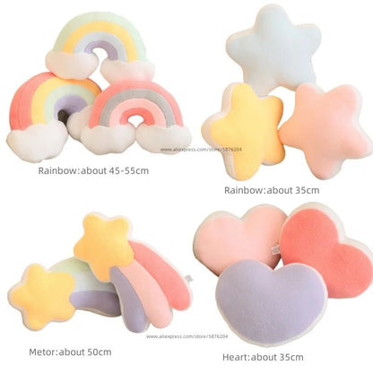 Pluche Pastel Marshmallow Sierkussens, 23 Ontwerpen