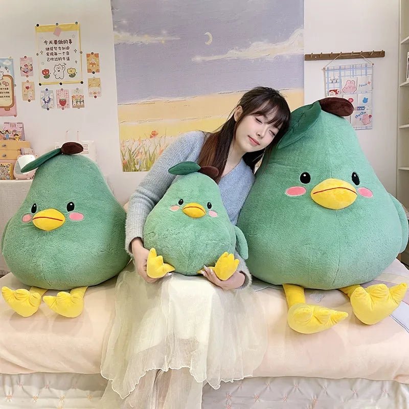 Plushie Pear Shaped as a Duck, 16-24" | 40- 60 cm