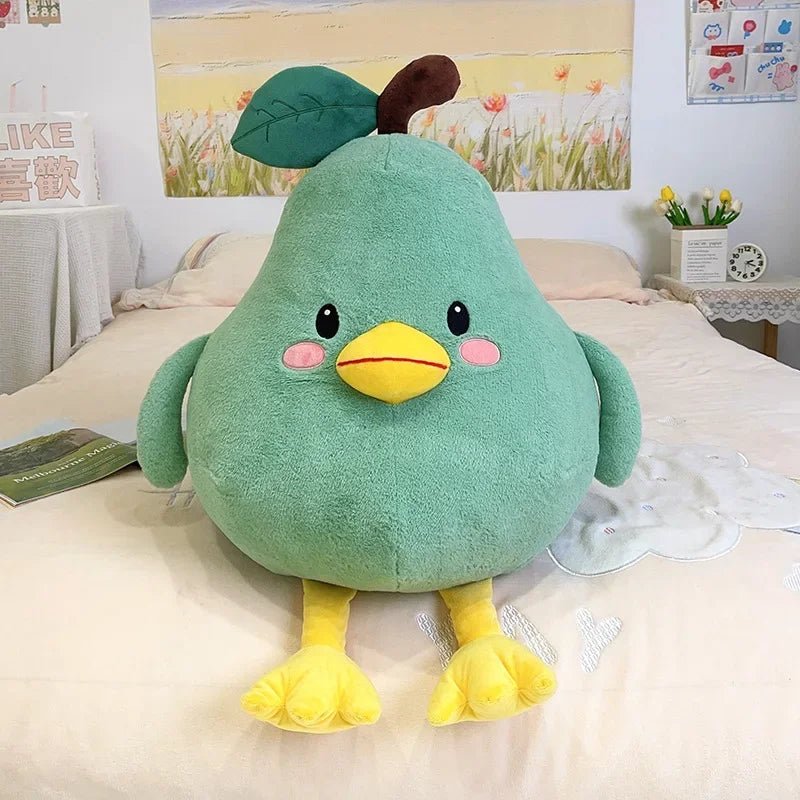 Peluche en forme de poire en canard, 16-24" | 40- 60 cm