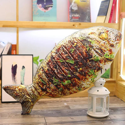 Plushie Realistic Grilled Meat Throw Pillows, Nine Styles, 8-24" | 20-60 cm