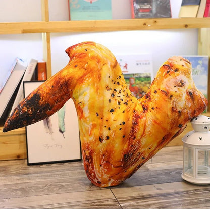 Plushie Realistic Grilled Meat Throw Pillows, Nine Styles, 8-24" | 20-60 cm