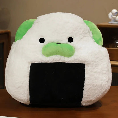 Plushie Rice/Vegetable Roll as an Animal, 13" | 34 cm