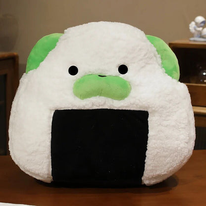 Plushie Rice/Vegetable Roll as an Animal, 13" | 34 cm