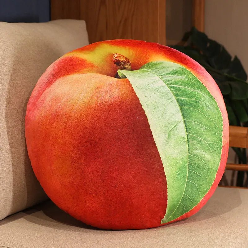 Simulation Fruit Throw Pillow Plushies, 15 Fruits, 16-22" | 40-55 cm