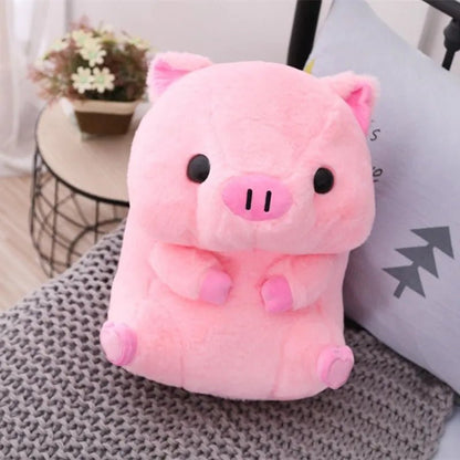 Peluche adorable cochon rose, 16" | 40 cm