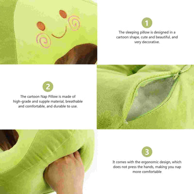 Plushie Avocado Napping Pillow plush toy – – – Image 5 | Plushie Produce