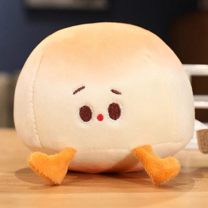 Bao Bun Keychain Plush Toy, 4 colors, 4" | 10 cm