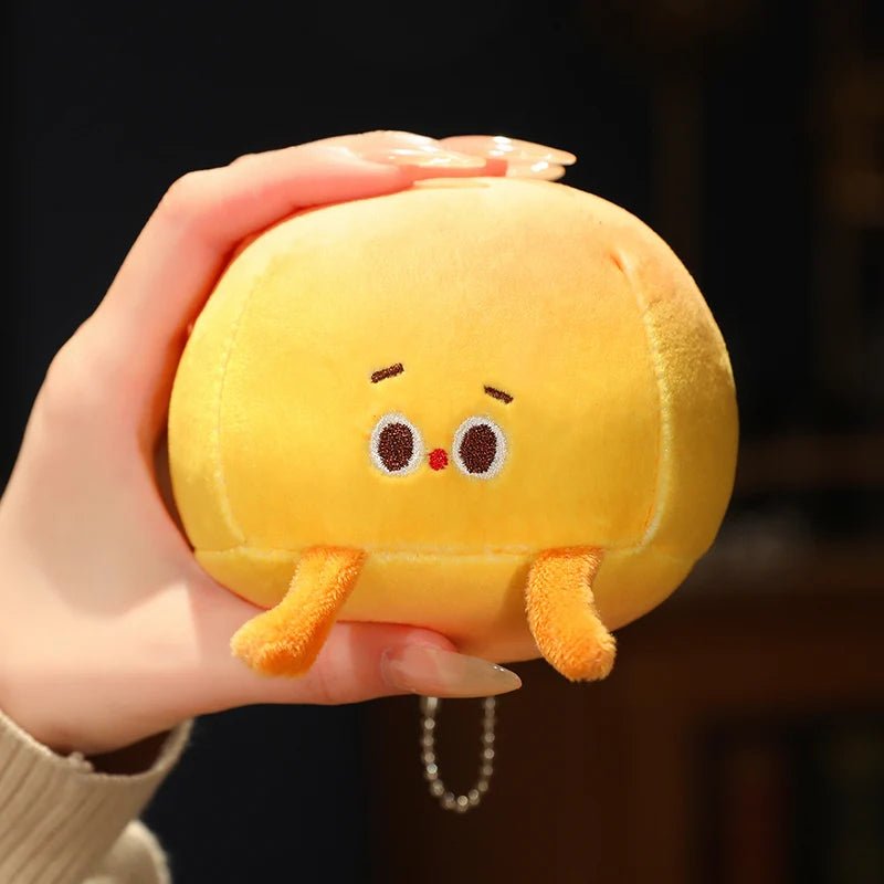 Bao Bun Keychain Plush Toy, 4 colors, 4" | 10 cm