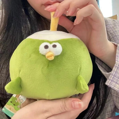 Plushie Coconut Bird Plushie, 4-9" | 10-23 cm plush toy – – – Image 5 | Plushie Produce