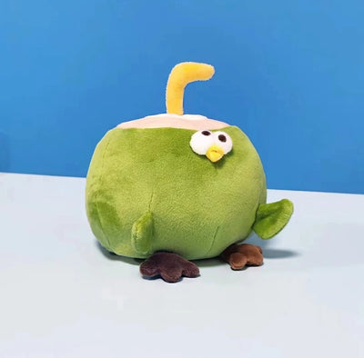 Plushie Coconut Bird Plushie, 4-9" | 10-23 cm plush toy – – – Image 8 | Plushie Produce