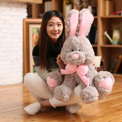 Plushie Enormous Spring Bunny Rabbit, 3.3-5.3' | 100-160 cm plush toy – – – Image 3 | Plushie Produce