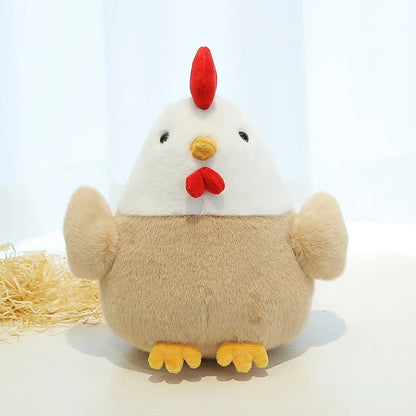 Plushie Farmhouse Chicken, 9" | 22 cm