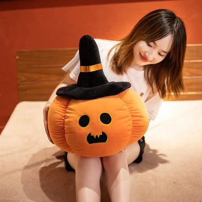 Peluş Cadılar Bayramı Jack-O-Lantern Peluşu, 12 Tasarım, 8-28" | 20-70 cm