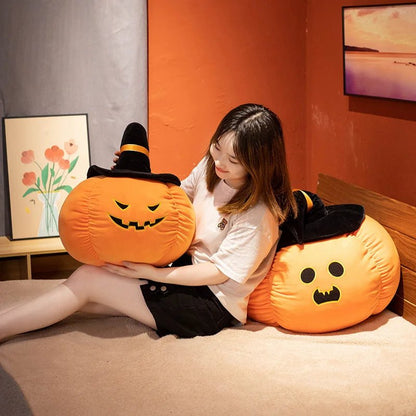 Peluche Halloween Citrouille Jack-O-Lantern, 12 Designs, 8-28" | 20-70 cm