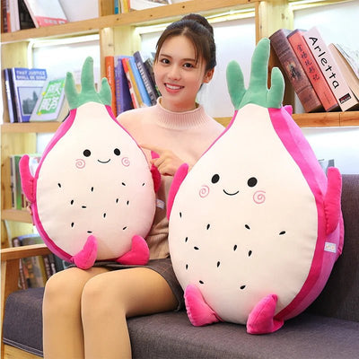 Plushie Jumbo Dragon Fruit Plushie, 18-33" | 45-85 cm plush toy – – 18" (45 cm) – Image 2 | Plushie Produce