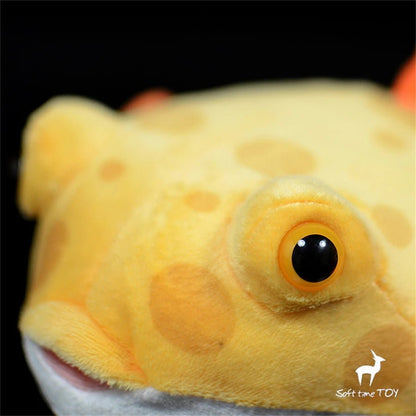 Plushie Realistic Boxfish Puffer Plushie, 9" | 23 centímetros