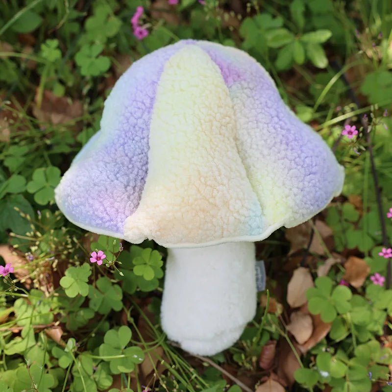 Plushie Realistic Colorful Mushroom, 12-18" | 30-45 cm plush toy – – Purple Multicolor – Image 10 | Plushie Produce