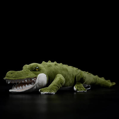 Plushie Realistic Open-Mouth Crocodile, 20" | 50 cm plush toy – – – Image 1 | Plushie Produce