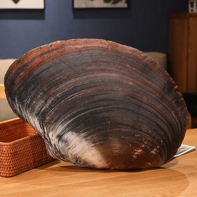 Plushie Realistic Seashell Throw Pillows, Six Styles plush toy – – Mussel 55x40cm – Image 3 | Plushie Produce