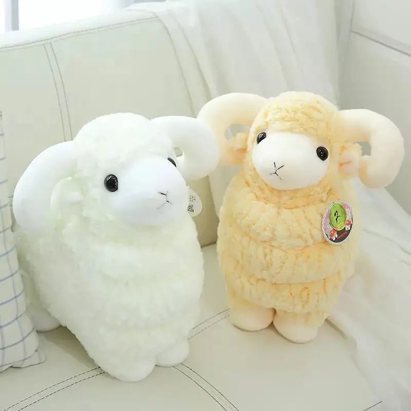 Plushie Realistic Sheep, Four Colors, 8-20" | 20-50 cm plush toy – – – Image 2 | Plushie Produce