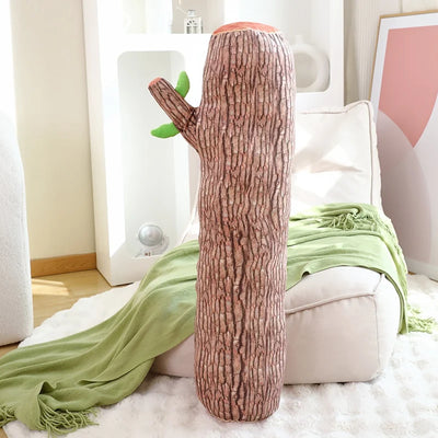 Plushie Realistic Tree Stump Plushie, Two Colors, 18-33" | 45-85 cm plush toy – – brown-85cm – Image 7 | Plushie Produce