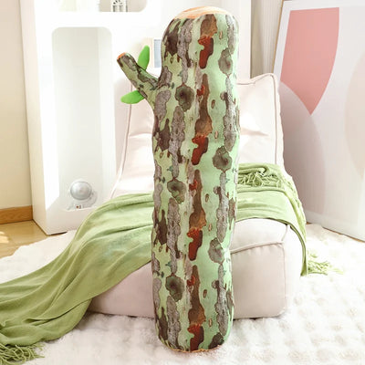 Plushie Realistic Tree Stump Plushie, Two Colors, 18-33" | 45-85 cm plush toy – – green-85cm – Image 10 | Plushie Produce