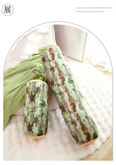 Plushie Realistic Tree Stump Plushie, Two Colors, 18-33" | 45-85 cm plush toy – – – Image 4 | Plushie Produce