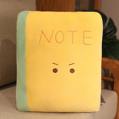 Plushie Stationery Kit: Playful Decor & Delightful Gifts plush toy – – 40x32cm yellow notebook – Image 11 | Plushie Produce