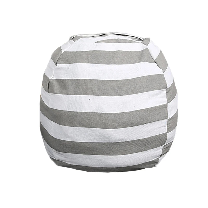 Plushie Striped Bean Bag Organizer | Stylish & Functional - Plushie Produce