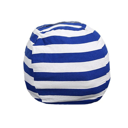 Plushie Striped Bean Bag Organizer | Stylish & Functional - Plushie Produce