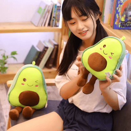 Plushie Winking Avocado, 12-22" | 30-55 cm - Plushie Produce