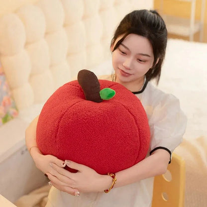 Peluche de Manzana Realista – Un Juguete de Peluche Verdadero para Todas las Edades