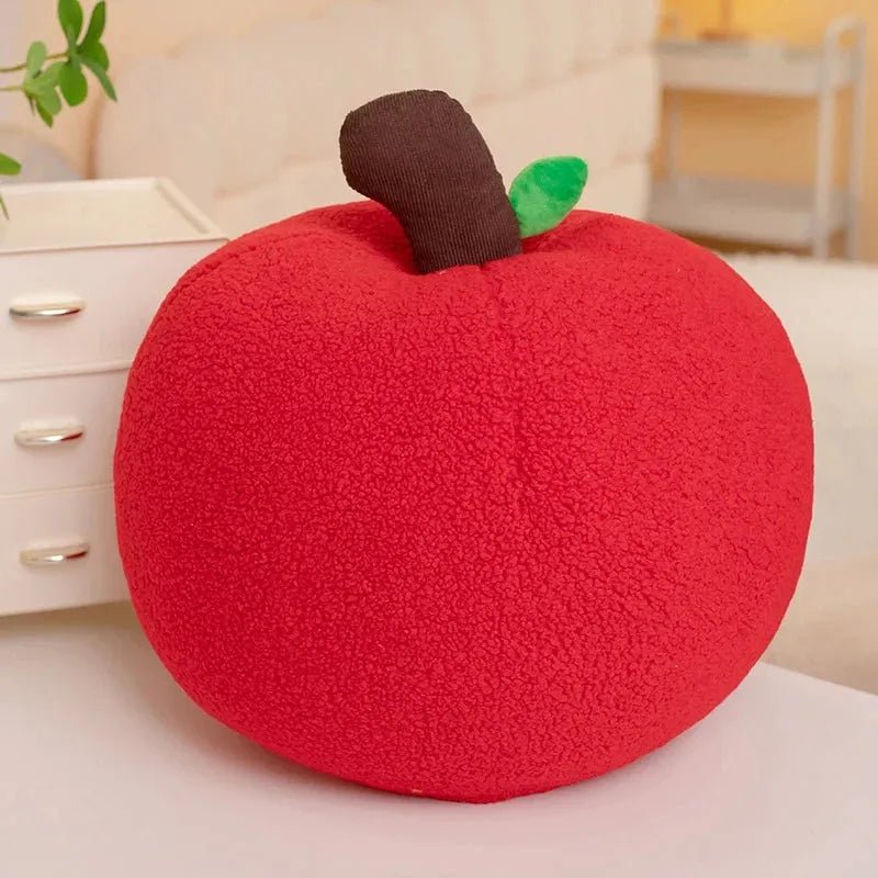 Peluche de Manzana Realista – Un Juguete de Peluche Verdadero para Todas las Edades