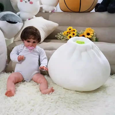 Realistic Bao Bun Plushie – Plush Toy Food Decor plush toy – – – Image 4 | Plushie Produce