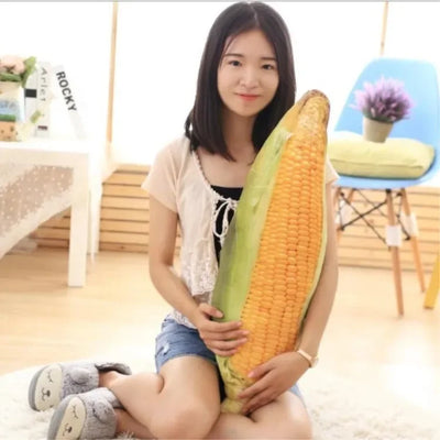Realistic Ear of Corn Plushie, 12-30" | 30-75 cm plush toy – – – Image 2 | Plushie Produce