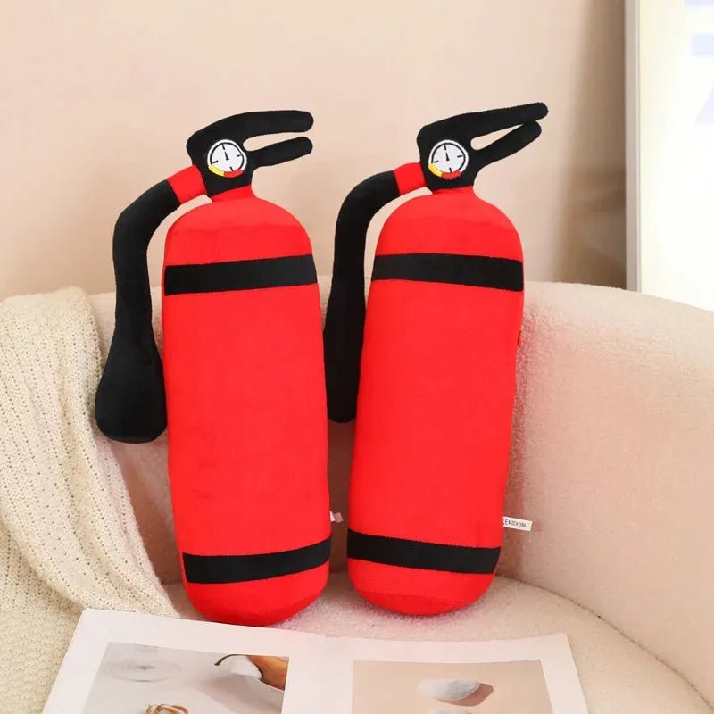 Realistic Fire Extinguisher Pillow Plushie, 19" | 49 cm