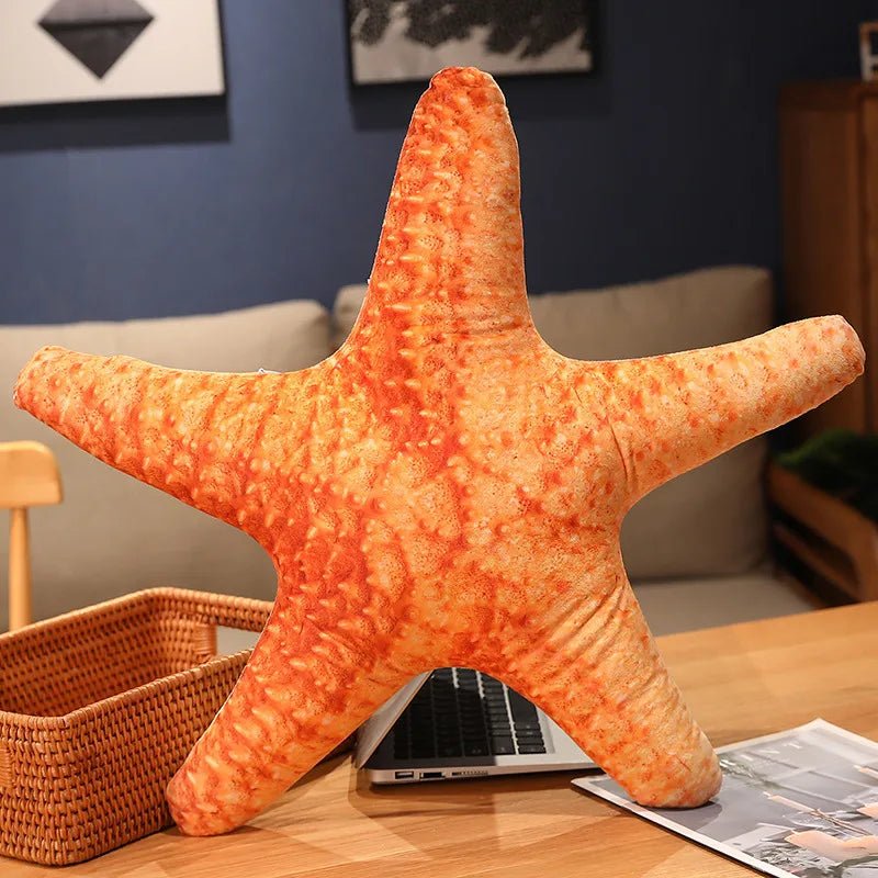 Realistic Seashell Plush Pillows, Six Styles