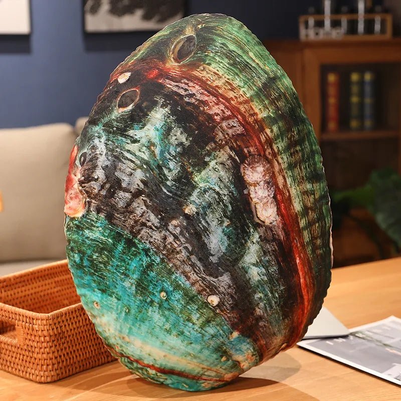 Realistic Seashell Plush Pillows, Six Styles