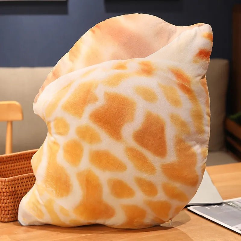 Realistic Seashell Plush Pillows, Six Styles