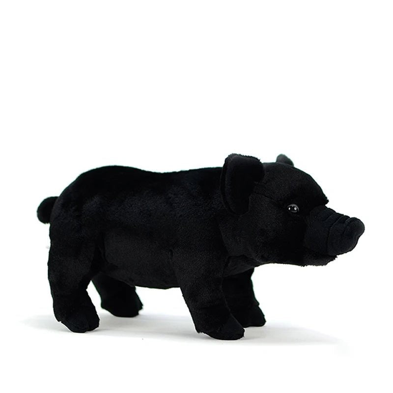 Realistic Standing Pig Stuffed Animal, Two Colors, 14" | 35 cm plush toy – – – Image 1 | Plushie Produce