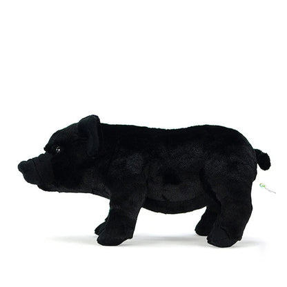 Realistic Standing Pig Stuffed Animal, Two Colors, 14" | 35 cm plush toy – – – Image 3 | Plushie Produce