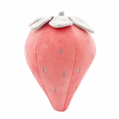 Realistic Strawberry Plushie, Two Colors, 8" | 20 cm plush toy – – – Image 10 | Plushie Produce