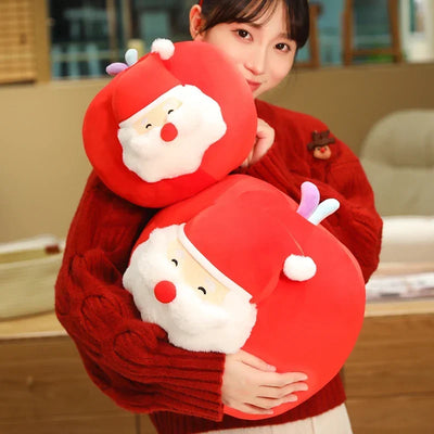 Santa Claus Apple Plushie, 10-14" | 25-35 cm plush toy – – – Image 1 | Plushie Produce
