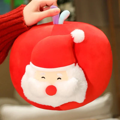 Santa Claus Apple Plushie, 10-14" | 25-35 cm plush toy – – – Image 4 | Plushie Produce