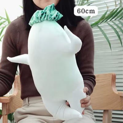 Sexy Radish Plushie, 16-47" | 40-120 cm plush toy – – – Image 7 | Plushie Produce