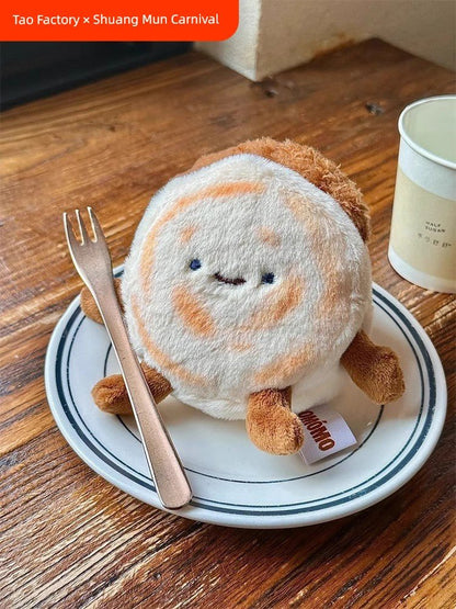 Plushie Steamed Bread Keychain