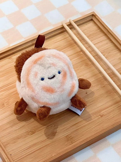 Plushie Steamed Bread Keychain