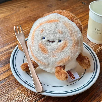 Plushie Steamed Bread Keychain